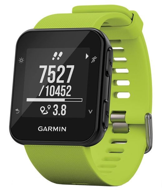 Купить часы Garmin Forerunner 35 со спортивным браслетом зеленые.jpeg