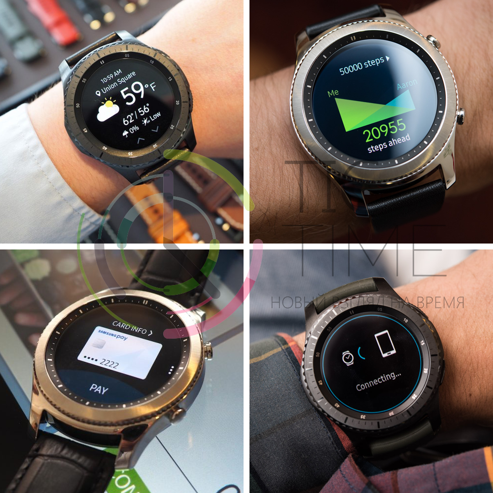 смарт часы Samsung watch gear S3 Frontier