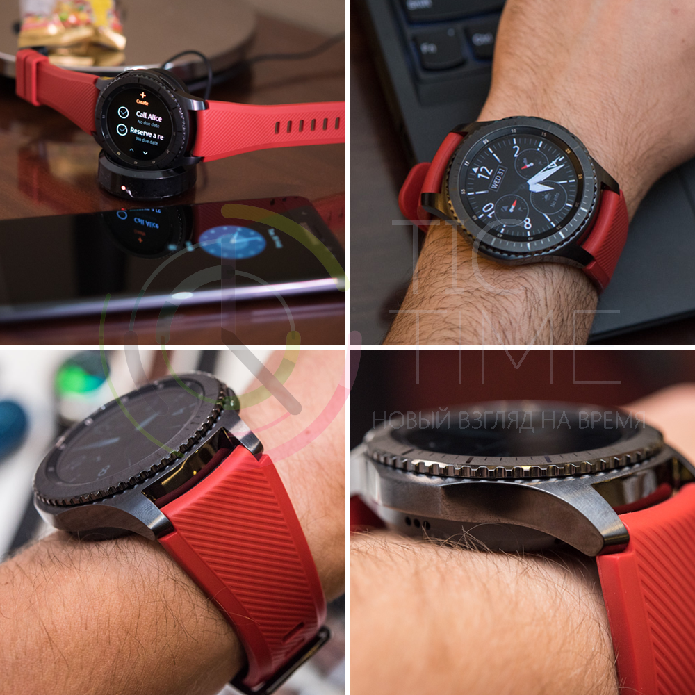 Умные часы Samsung gear S3 Frontier обзор